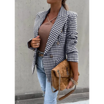 MODA - Elegante Geruite Blazer