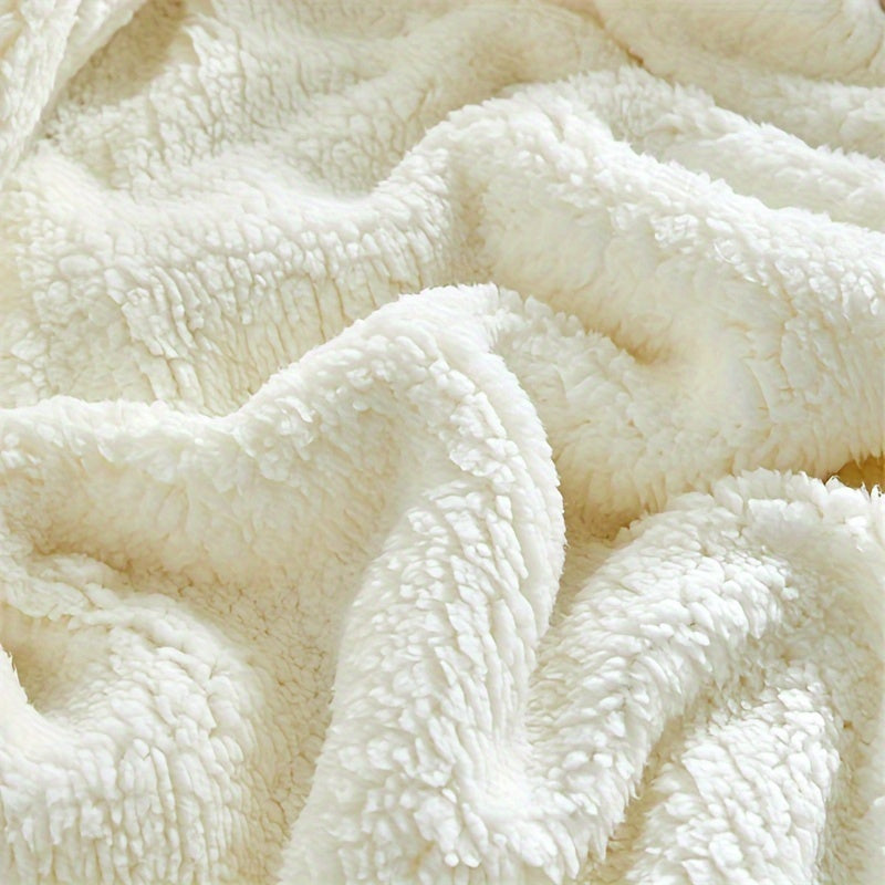 Ultra-Zachte Sherpa Fleece Deken - Warm & Knus voor Bank en Bed, Reversible & Machinewasbaar