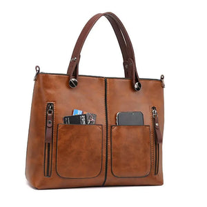 Irini- Vintage PU-Leder Tas