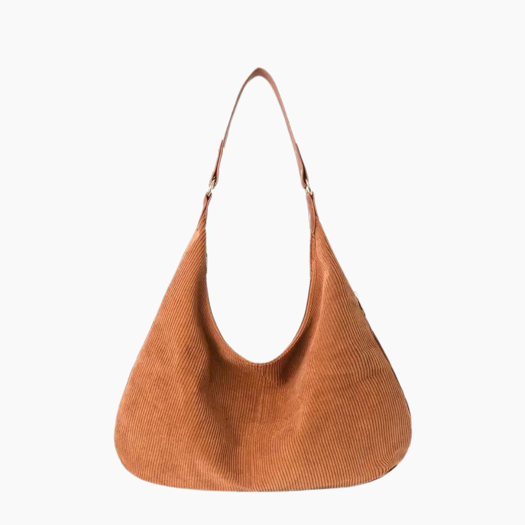 Stijlvolle Kaia™ Corduroy Hobo Tas