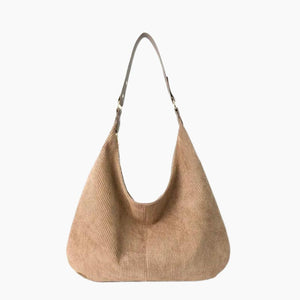 Stijlvolle Kaia™ Corduroy Hobo Tas