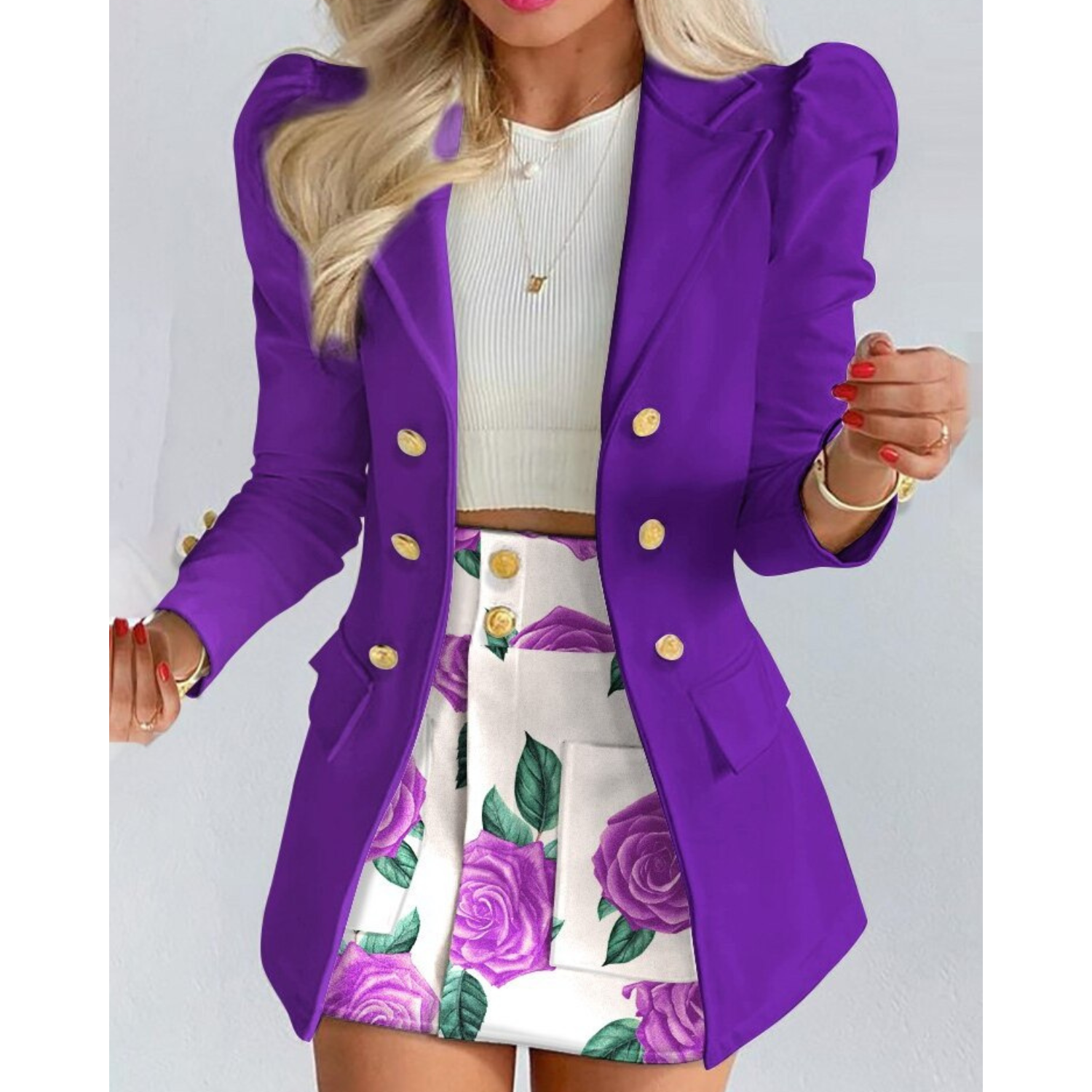 MODA 2-Delige set | Blazer + Rok