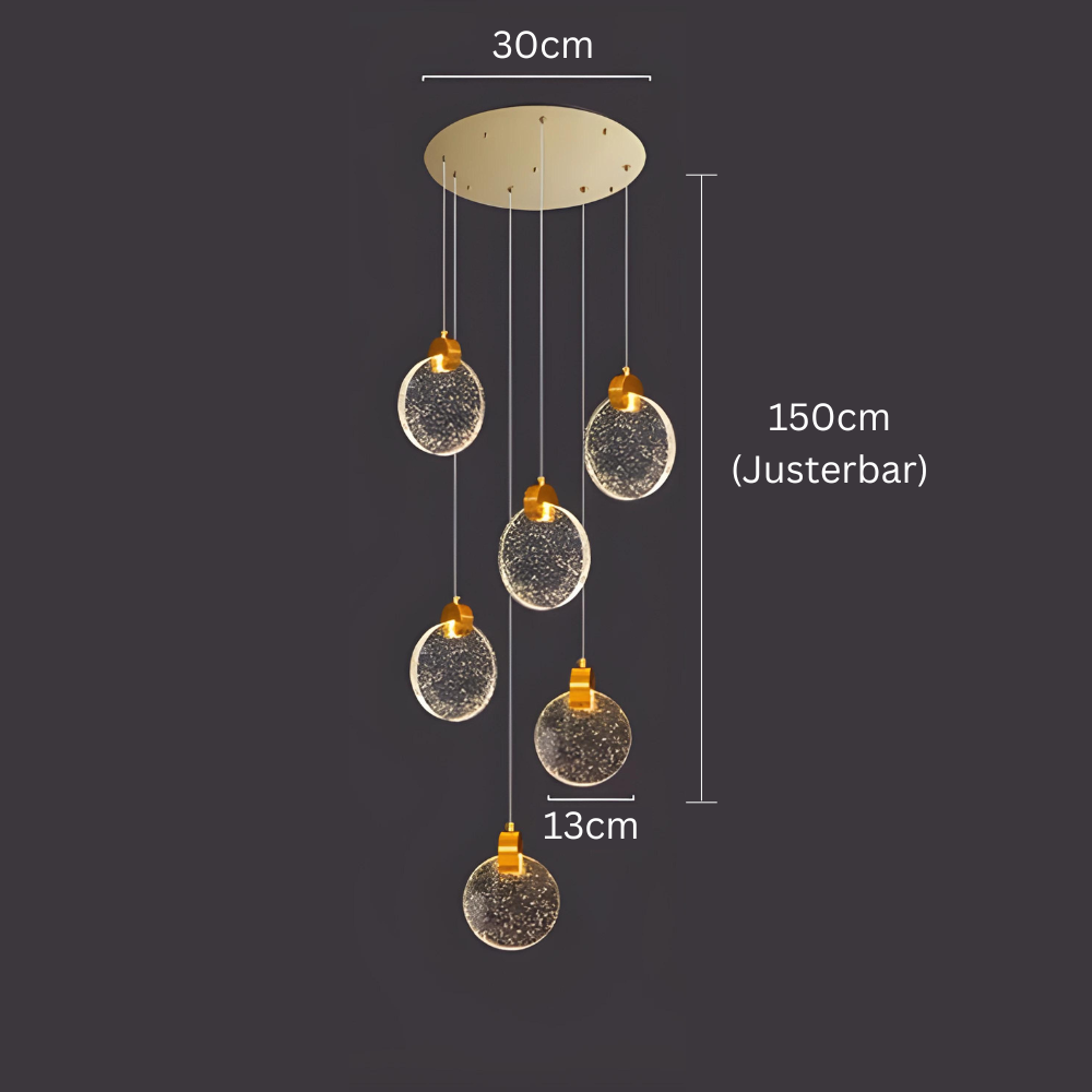 The GoldenCircles™ - Elegante Hanglamp