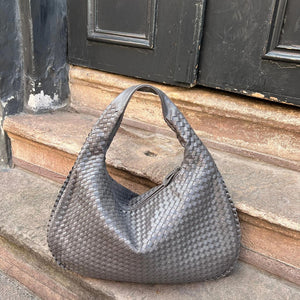 Stijlvolle Chic Amore Vegan Leer Hobo Tas