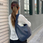 Stijlvolle Chic Amore Vegan Leer Hobo Tas