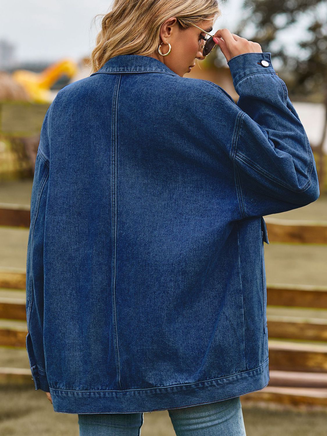 Denim Jacket Met Zakken