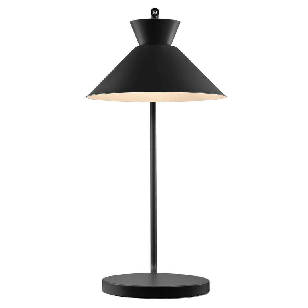 EleganceBow Lamp - Luxe Zwarte Bureaulamp - Gebogen Tafellamp - Stijlvol en Modern