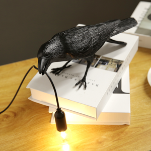 ShadowRaven Lamp - Tafel en Muur Lamp - Uniek Ontwerp - Voor Een Mystieke Sfeer