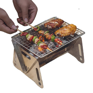 Mini summergrill | Een barbecue die je overal mee naartoe kunt nemen