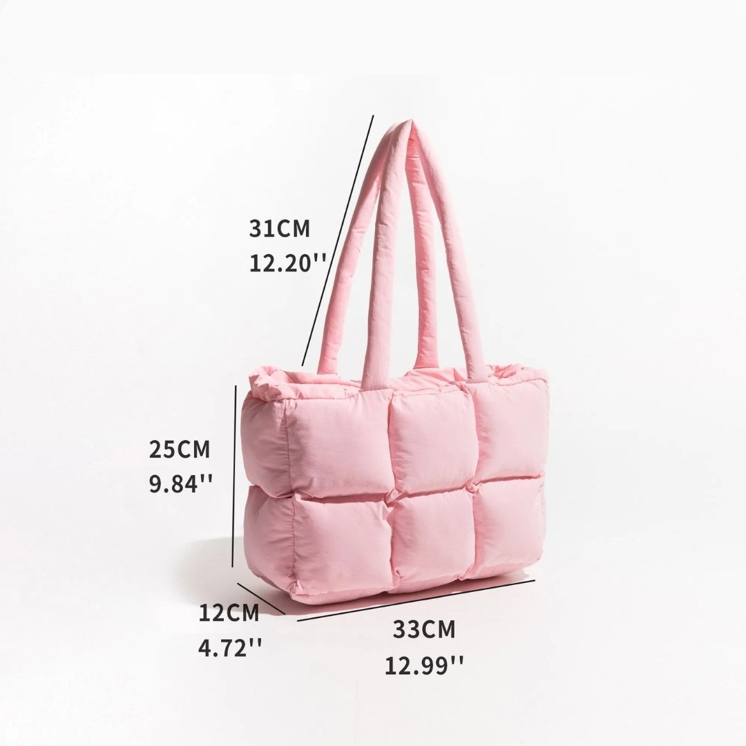 Stijlvolle Coco Puffer Tote Bag