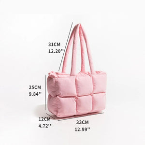 Stijlvolle Coco Puffer Tote Bag