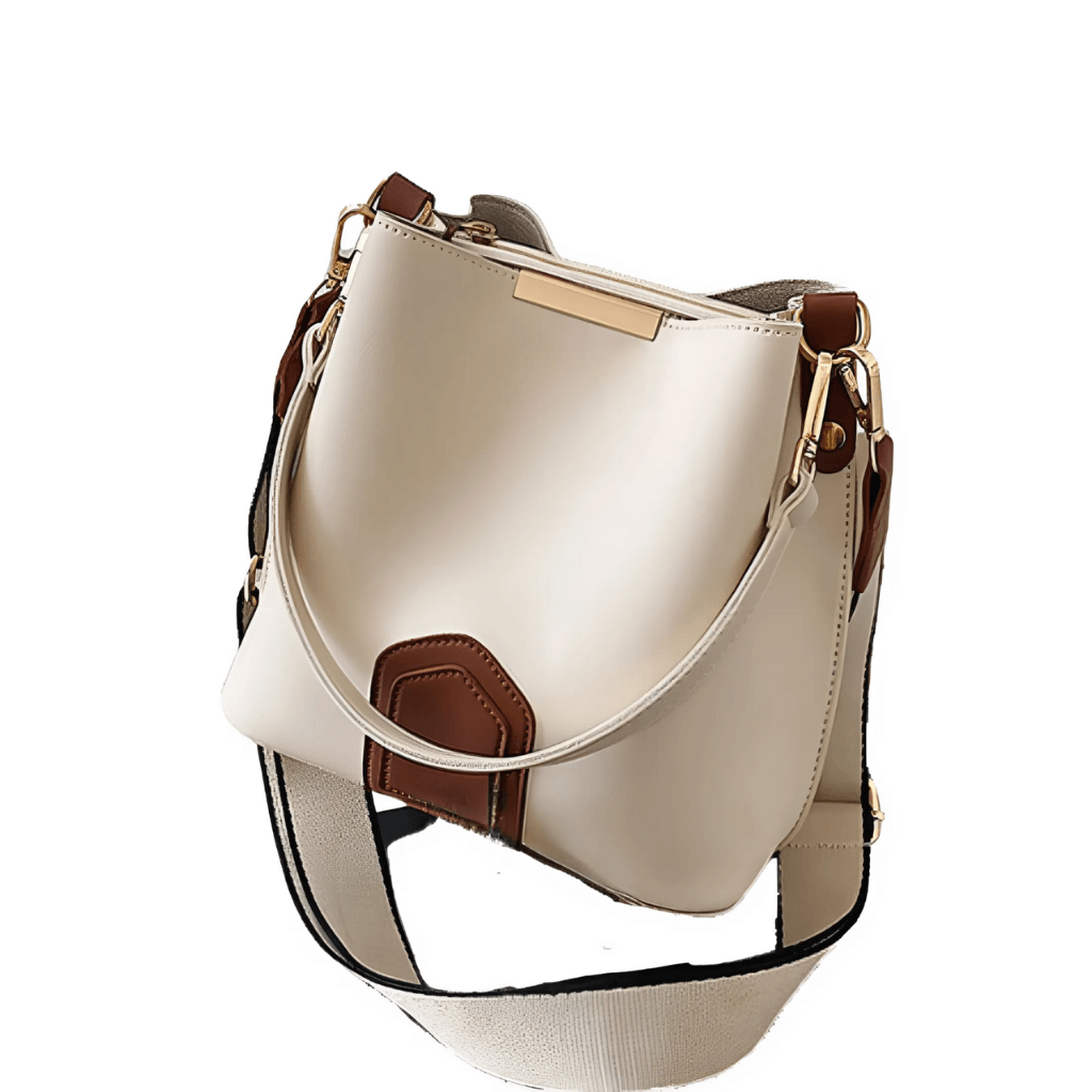 Stijlvolle Crossbody Tas met Brede Schouderband