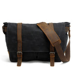 Stylische canvas laptop tas in messenger stijl | CHICAGO