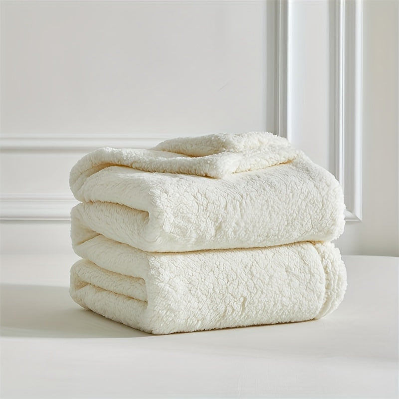 Ultra-Zachte Sherpa Fleece Deken - Warm & Knus voor Bank en Bed, Reversible & Machinewasbaar