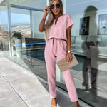 BELLA | Jumpsuit Met V-Hals