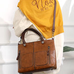 Irini- Vintage PU-Leder Tas