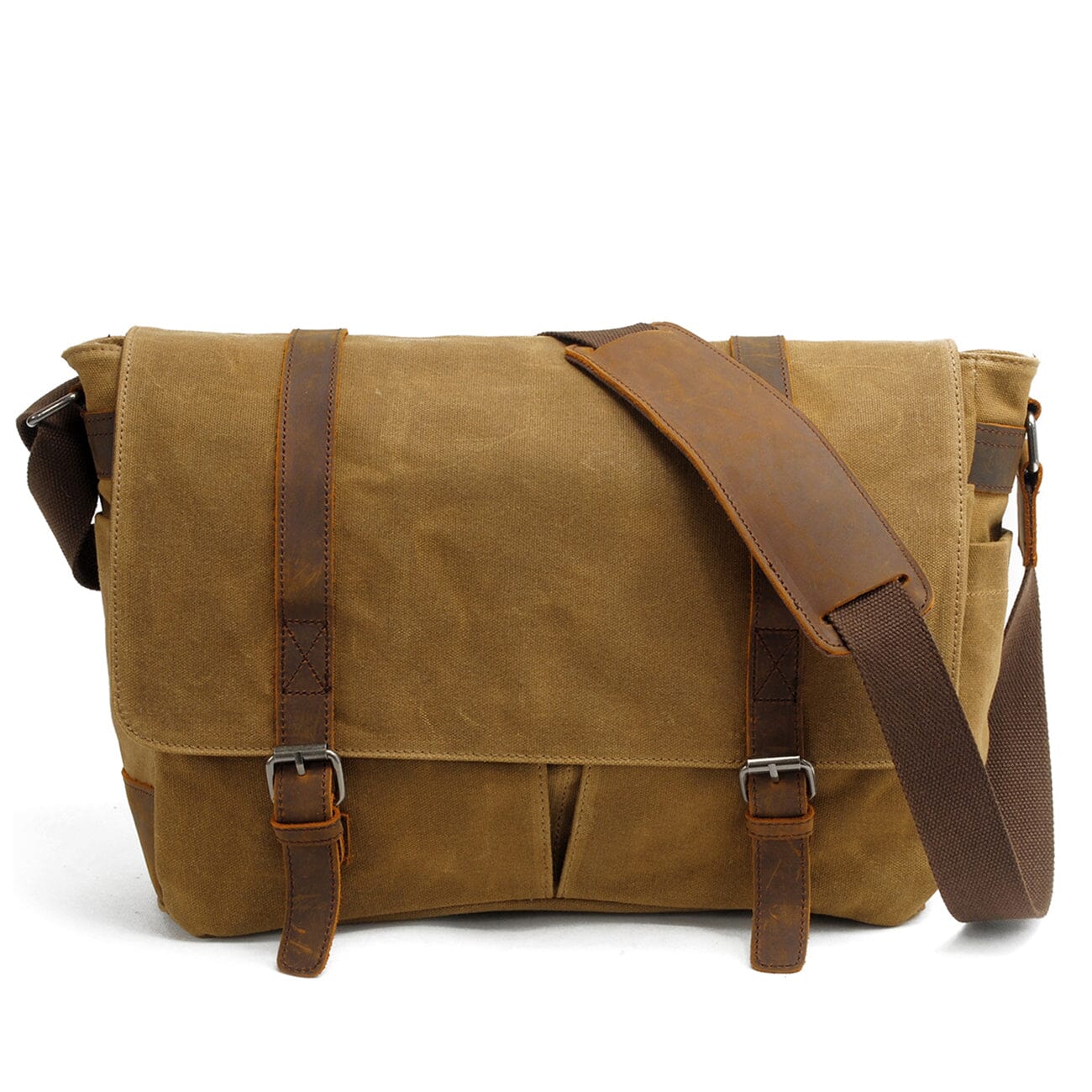 Stylische canvas laptop tas in messenger stijl | CHICAGO