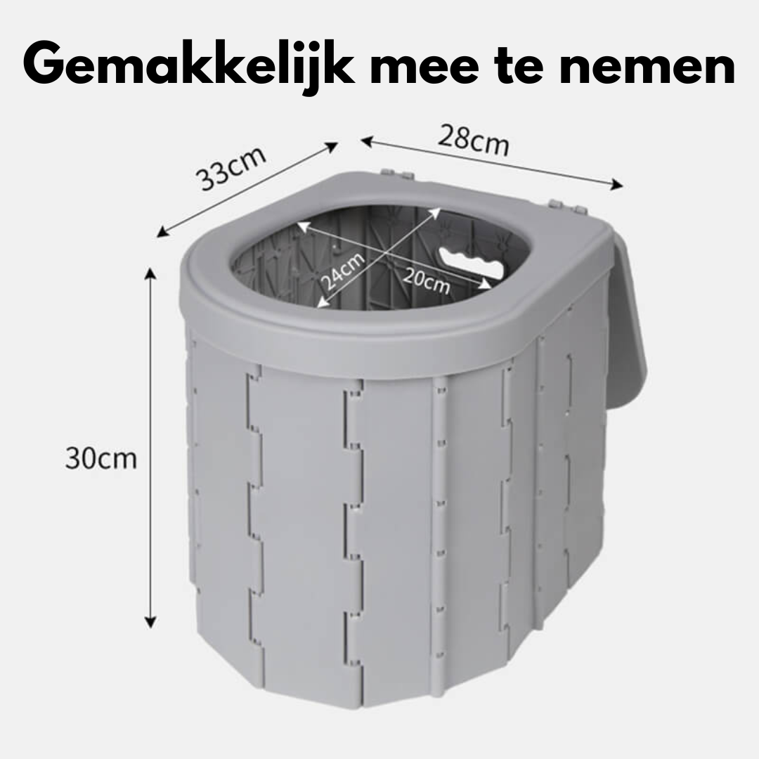 Mortune | Portable toilet voor op de camping