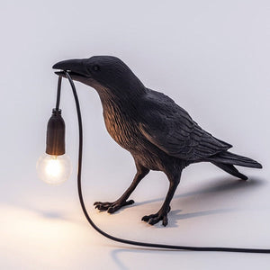 ShadowRaven Lamp - Tafel en Muur Lamp - Uniek Ontwerp - Voor Een Mystieke Sfeer