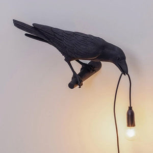 ShadowRaven Lamp - Tafel en Muur Lamp - Uniek Ontwerp - Voor Een Mystieke Sfeer