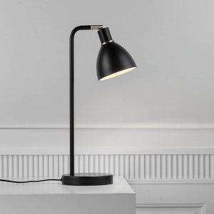 GrantLuxe Light - Zwarte Tafellamp - Bureaulamp - Nette Stijl - Helder Licht voor Kantoor