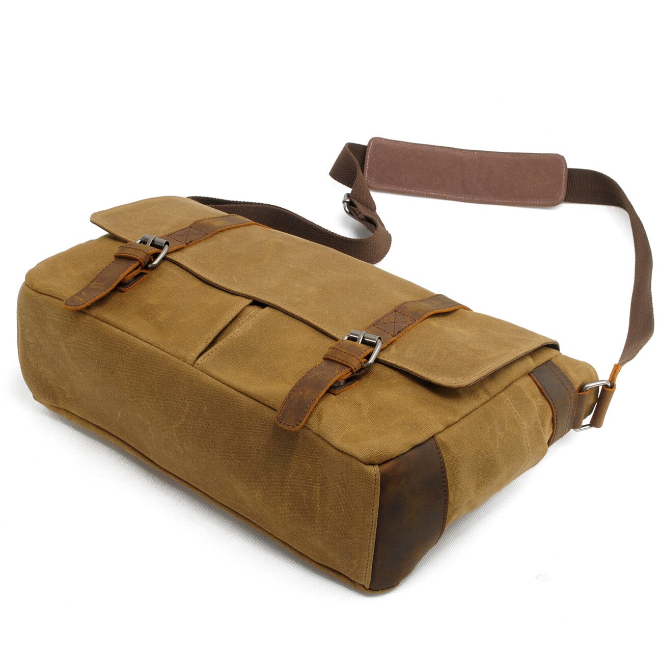 Stylische canvas laptop tas in messenger stijl | CHICAGO